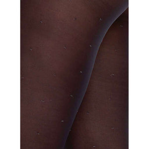 Strumpbyxa Filippa dots - färg svart 50 DEN