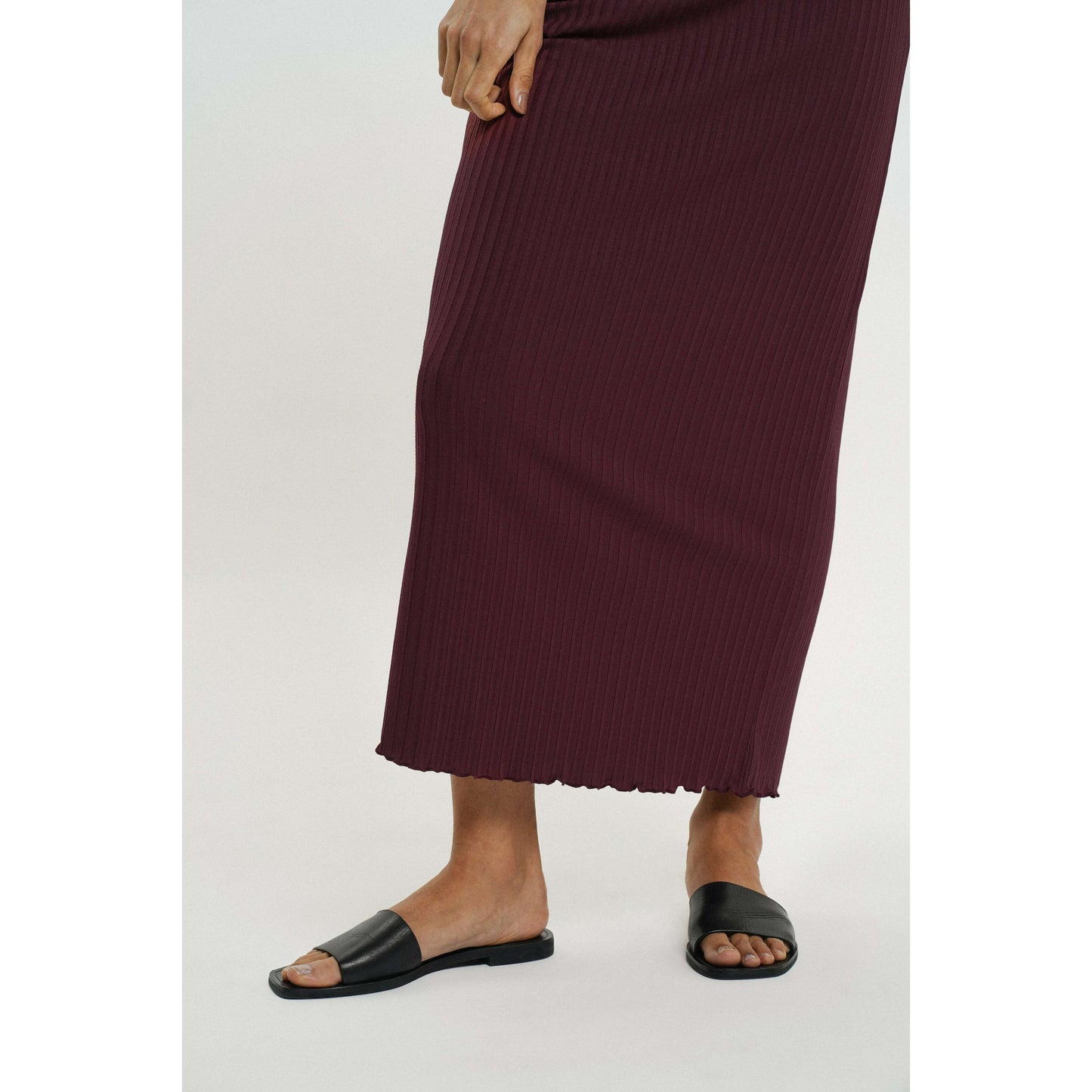 Coco skirt, plommon, Residus