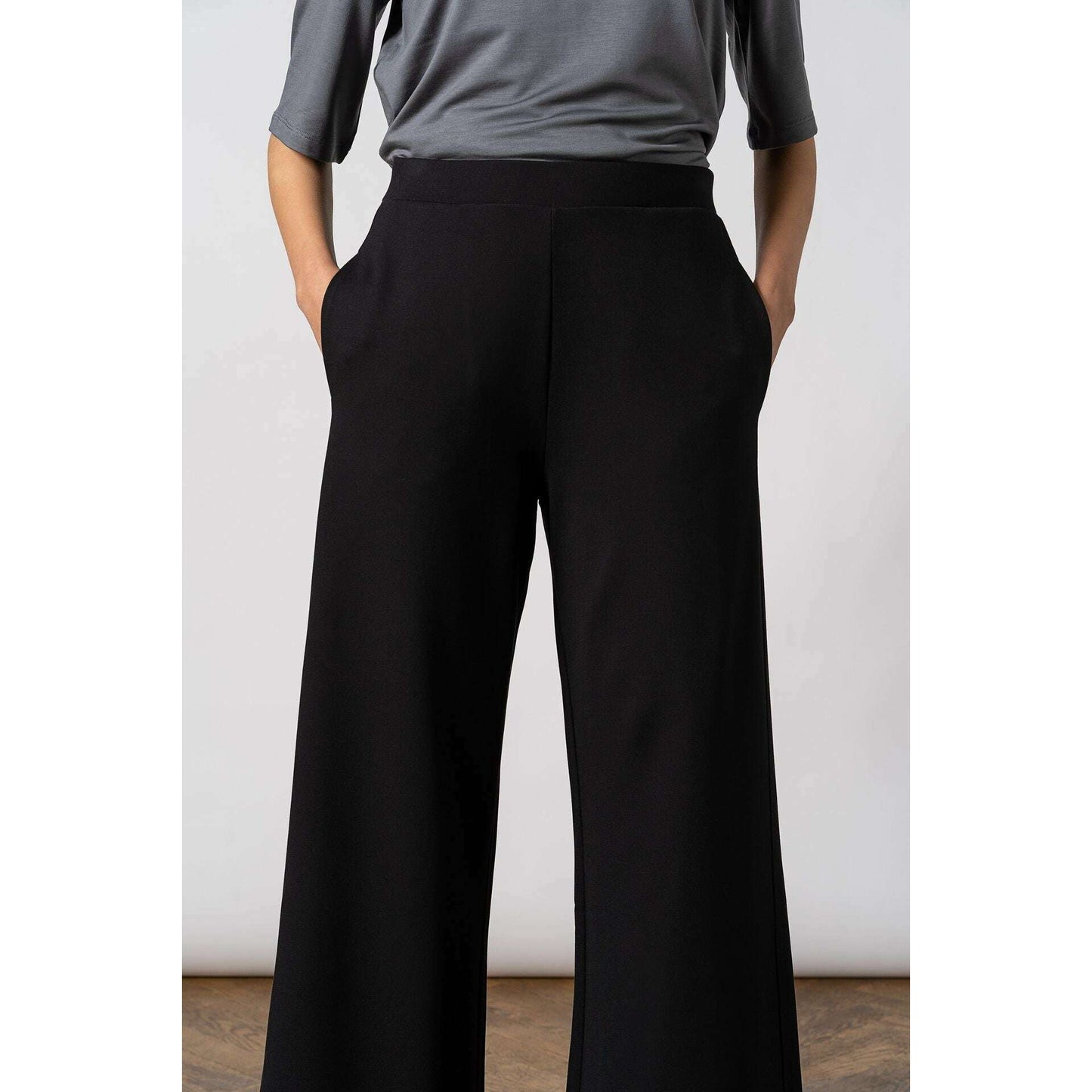 Lottie wide pants, svart