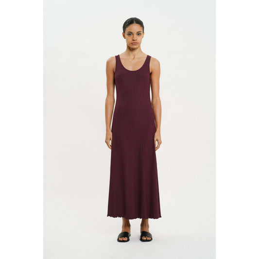 Poulette dress, plommon, Residus