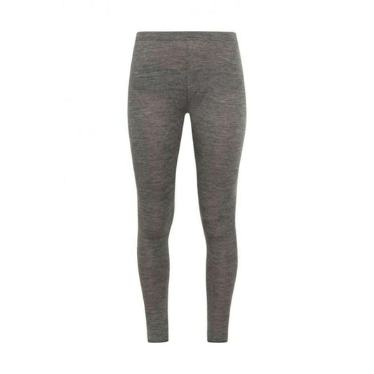 Tights / Leggings i 100 % merinoull, mellangrå