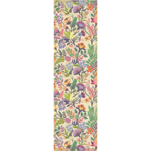 Bordslöpare Färgglad / Colourful 35x120 cm. Ekologisk bomull