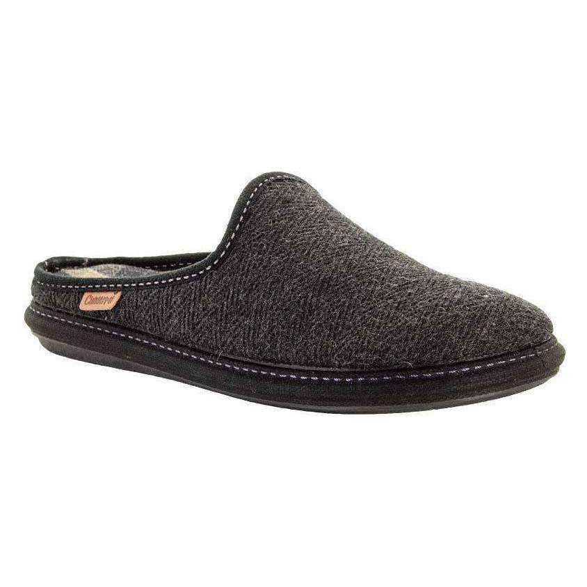 Peder svart herrtoffel slip in modell,Tofflor,Cinnamon,Formcraft 