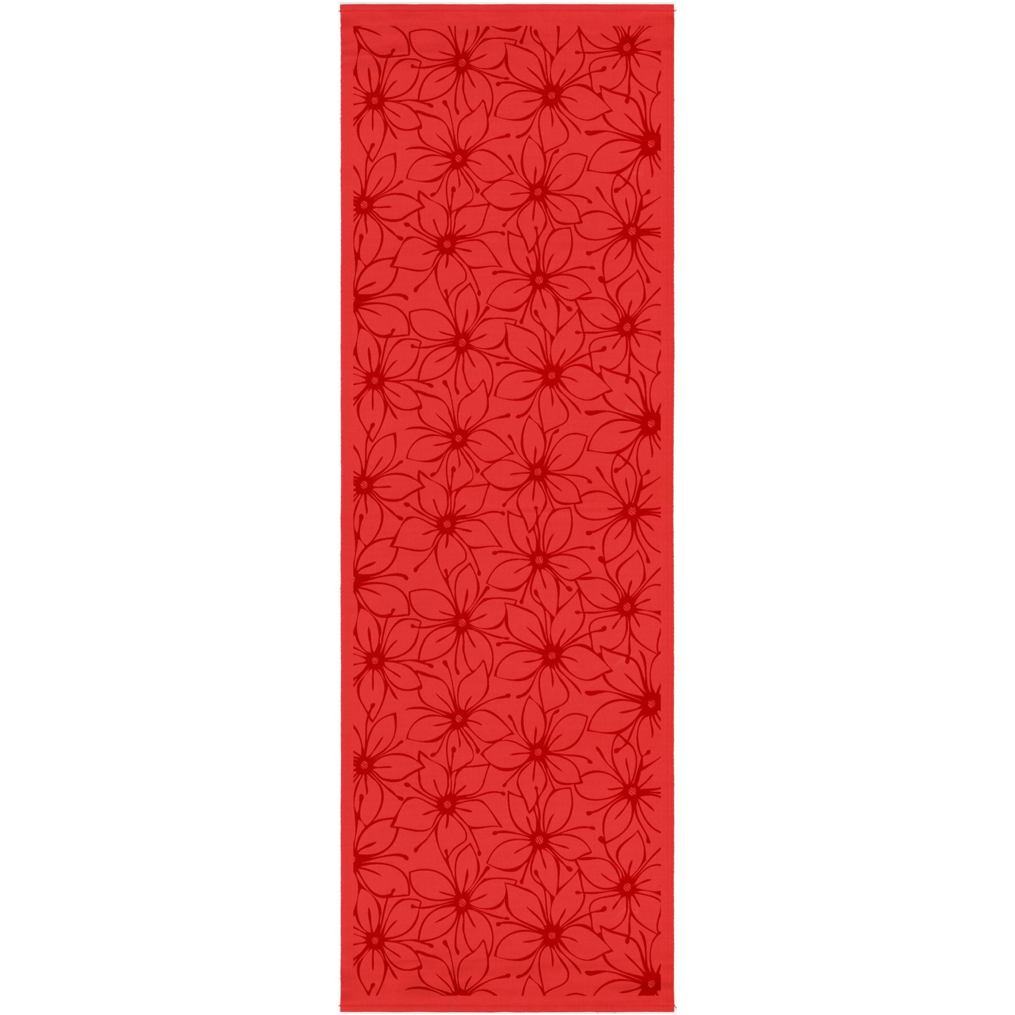 Bordslöpare Rödsta 50x150 cm. Ekologisk bomull & lin