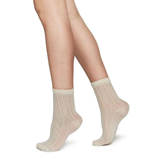 Socka Klara - ivory