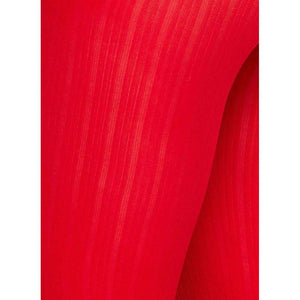 Strumpbyxa Alma ribb - färg röd 70 DEN