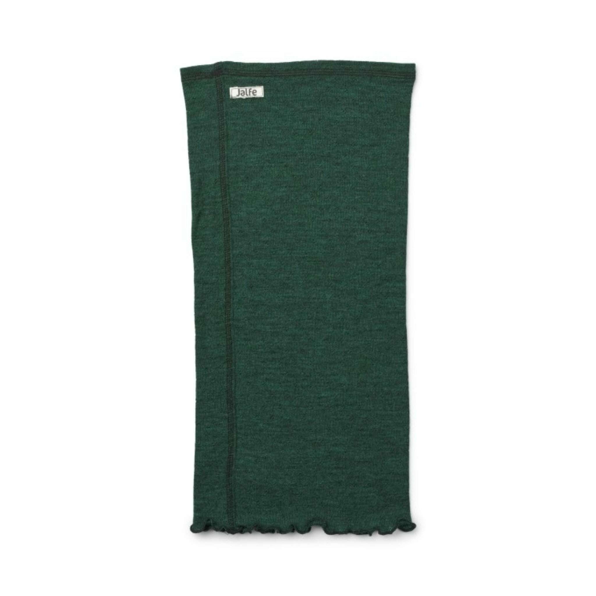 Tubhalsduk i merinoull, dark green Jalfe