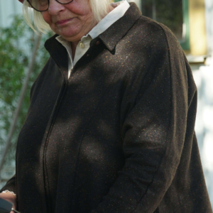 Brun jacka/ kavaj med confetti mönster från GR nature - Bild 3