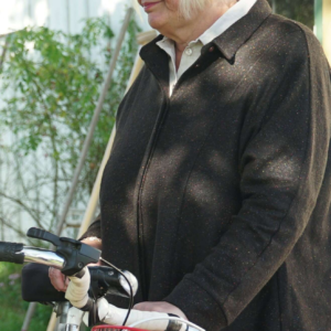 Brun jacka/ kavaj med confetti mönster från GR nature - Bild 5