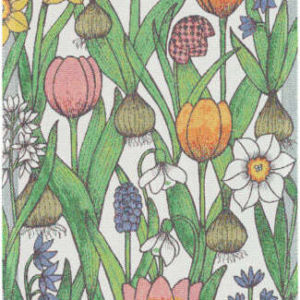 Handduk Blomsterlök, Ekelunds 35x50 - Bild 3