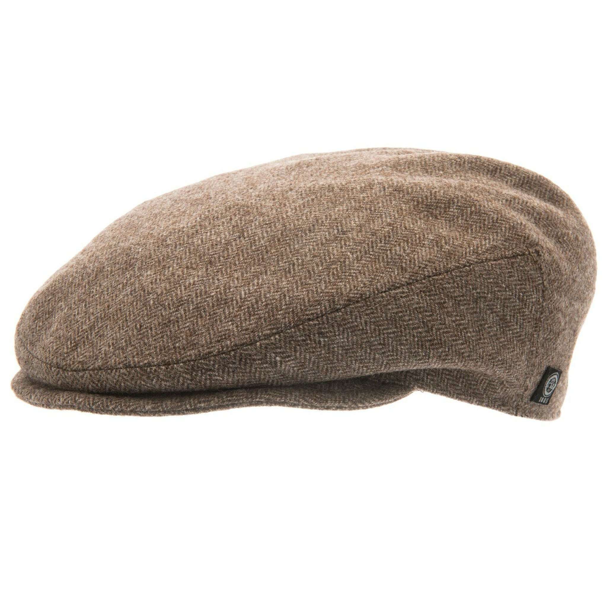 Keps Carl Herringbone brun, CTH Ericson of Sweden