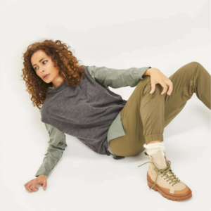 Väst / pullover i mjuk merinoull, mörkgrå / antracit - Bild 8