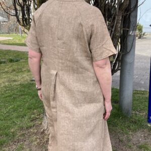 Klänning linnefärgad, GR Nature - Bild 2